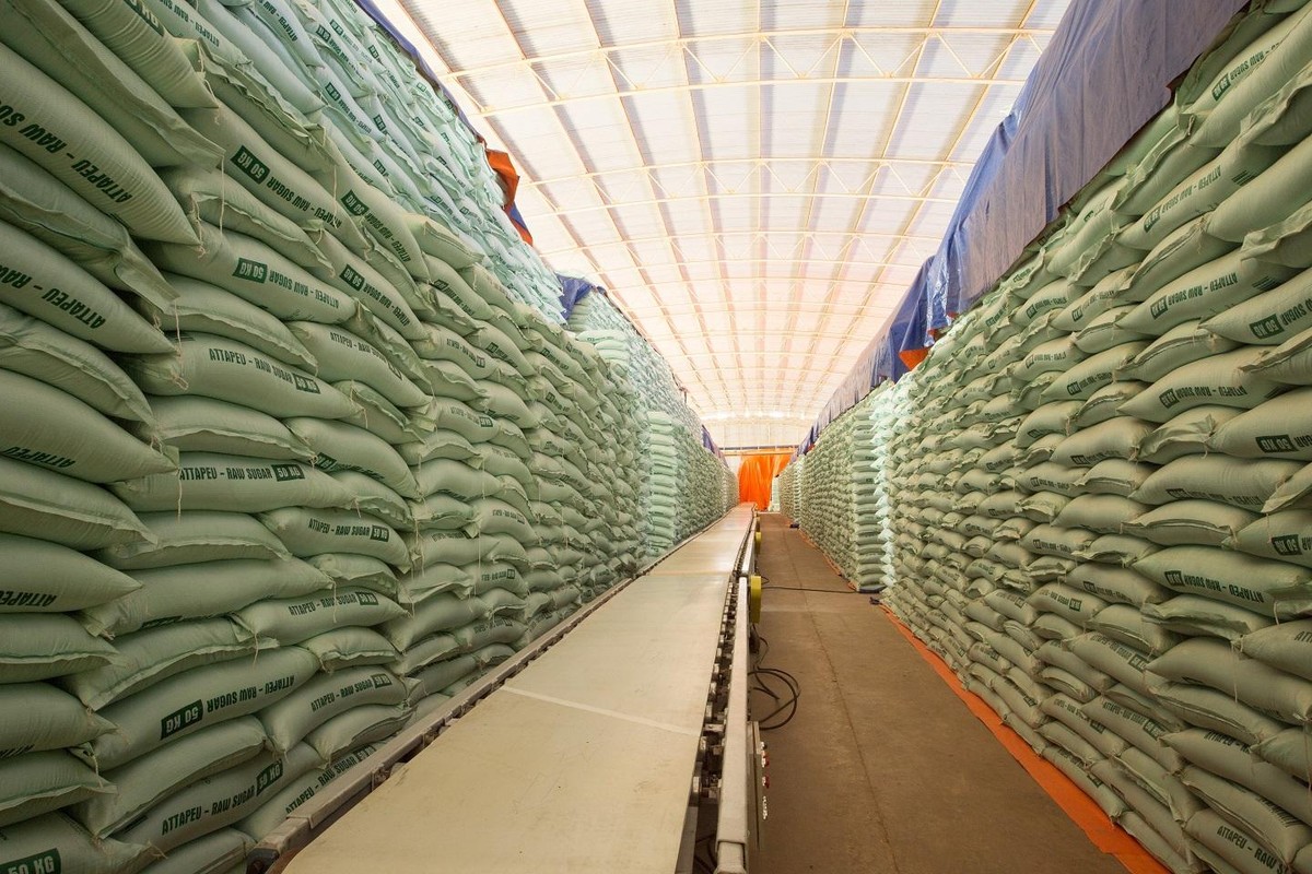 Kho thành phẩm của SBT tại Lào