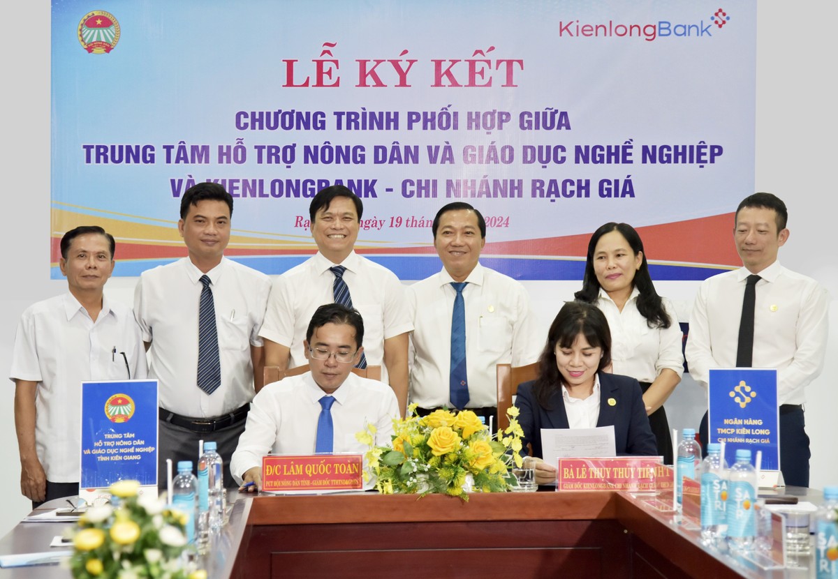 KienlongBank tăng cường hợp tác với Hội nông dân các tỉnh thành KienlongBank tăng cường hợp tác với Hội nông dân các tỉnh thành