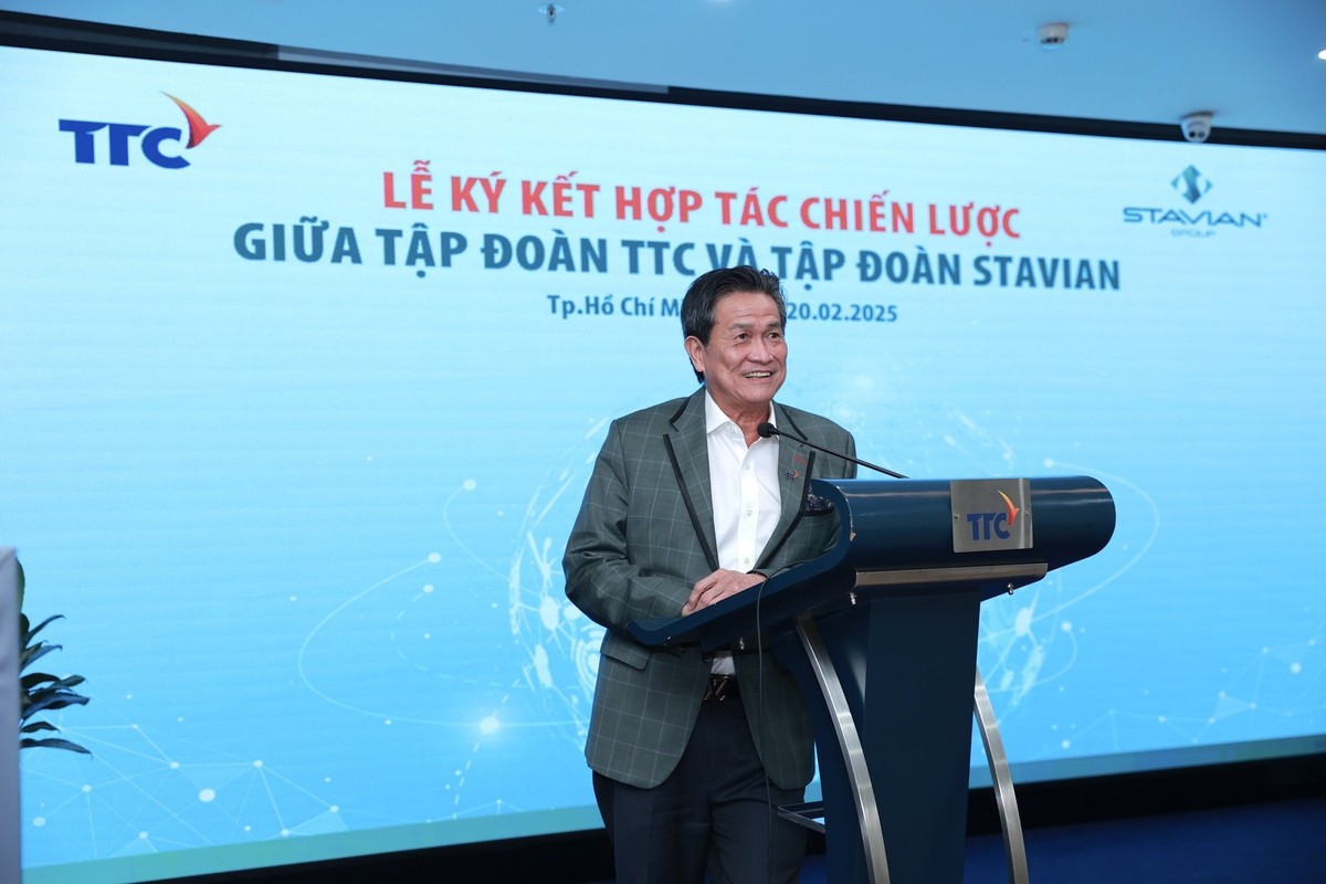Ông Đặng Văn Thành - Chủ tịch Tập đoàn TTC chia sẻ, việc ký kết hợp tác chiến lược, đồng hành thương hiệu là tiền đề cho sự phát triển của hai đơn vị trong chiến lược 2026 - 2030 Ông Đặng Văn Thành - Chủ tịch Tập đoàn TTC chia sẻ, việc ký kết hợp tác chiến lược, đồng hành thương hiệu là tiền đề cho sự phát triển của hai đơn vị trong chiến lược 2026 - 2030