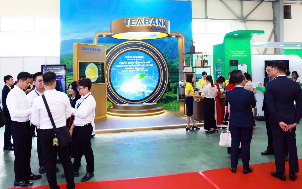 Nam A Bank mang đến sự kiện mô hình Trạm Công dân số và mạng lưới thanh toán QR Global kết nối xuyên biên giới.