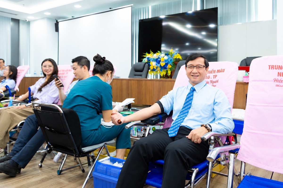 Ông Phạm Linh – Phó Tổng giám đốc phụ trách Điều hành Vietbank kỳ vọng lan tỏa tính nhân văn của hoạt động hiến máu nhân đạo