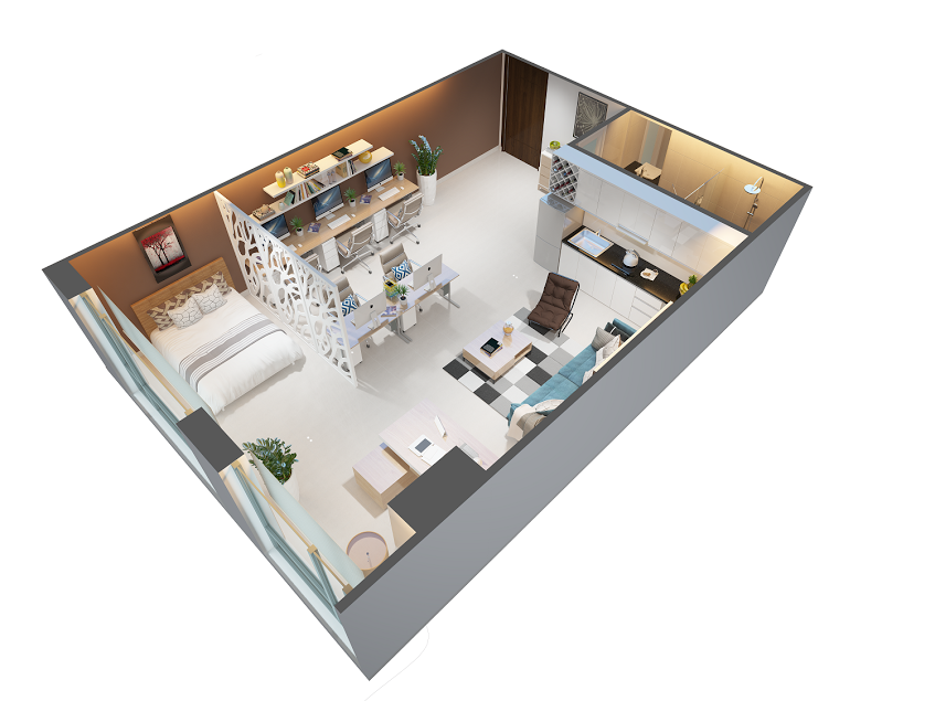 Sức hút mới mang tên officetel ảnh 1