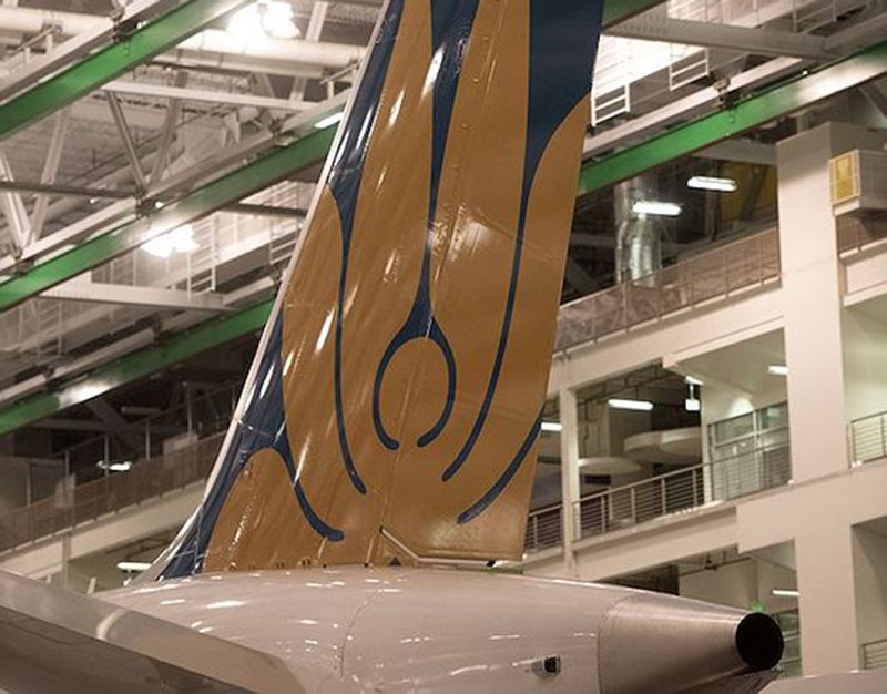 Hé lộ những hình ảnh đầu tiên chiếc Boeing 787-10 của Vietnam Airlines ảnh 3