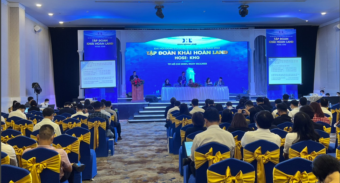 Đại hội đồng cổ đông KHG thông qua các nội dung tờ trình