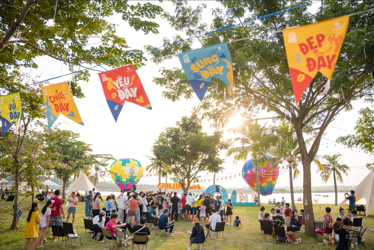 Waterpoint đang là điểm đến của các hoạt động giải trí, văn hóa, thể thao