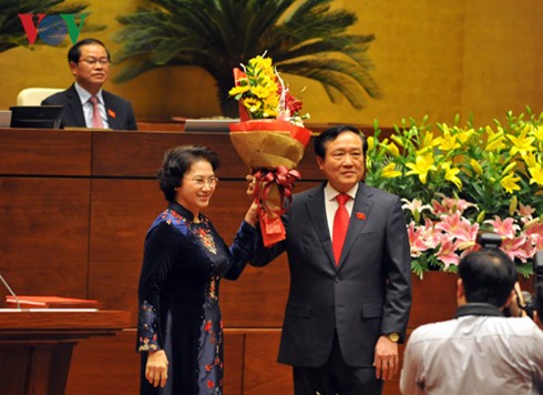 Tân Chánh án TANDTC Nguyễn Hòa Bình tuyên thệ nhậm chức ảnh 1