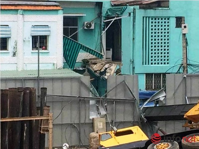 Cần cẩu công trình dự án 376 Điện Biên Phủ, TP. HCM đổ sập xuống trường mầm non ảnh 2