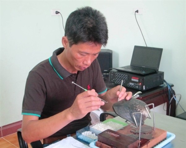 Nông dân Ninh Bình nuôi ngọc trai nước ngọt kiếm tiền tỷ mỗi năm ảnh 1