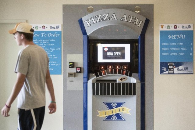 Độc đáo máy rút… bánh Pizza tự động ảnh 5