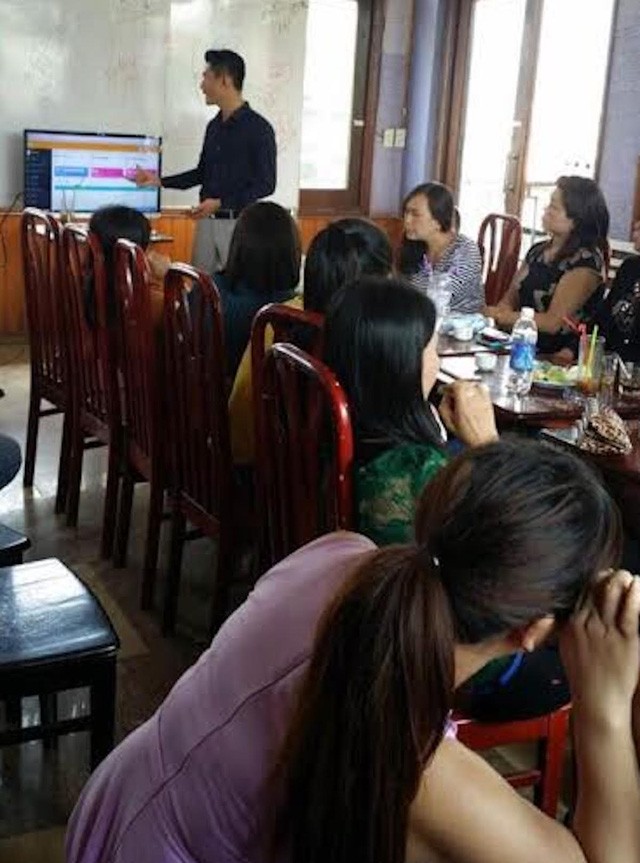 Hàng chục người dân Gia Lai xuống TPHCM tố ông chủ sàn tiền ảo ảnh 1