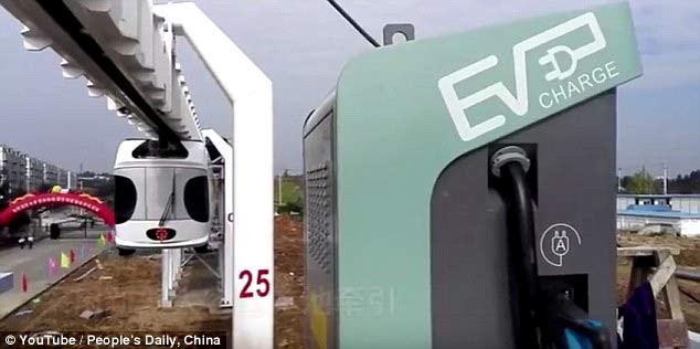 Trình làng tàu treo đầu tiên trên thế giới ảnh 2