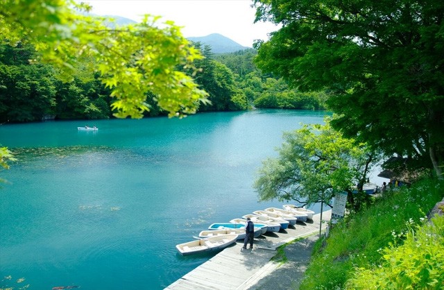 Lặng ngắm vẻ đẹp bình yên bất tận của hồ ngũ sắc Goshiki-numa ảnh 5