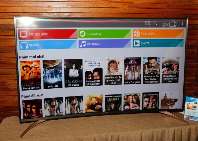 TV 4K màn hình cong thương hiệu Việt giá 22 triệu đồng ảnh 6