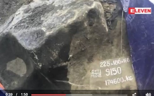 Phát hiện viên ngọc khổng lồ, cực hiếm ở Myanmar ảnh 1