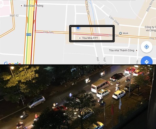 Google Maps mở tính năng theo dõi tắc đường ở Việt Nam ảnh 1