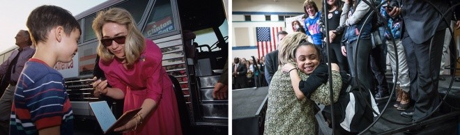 Clinton trong chiến dịch tranh cử tổng thống 1992 và 2016 ảnh 8