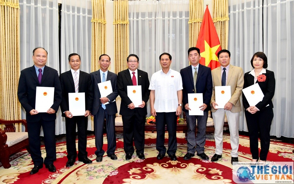 Điều động, bổ nhiệm nhân sự chủ chốt Bộ Ngoại giao ảnh 1