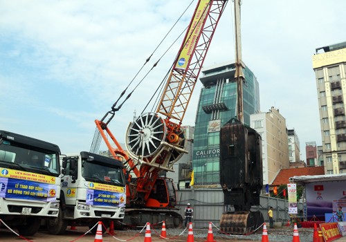TP.HCM khởi công ga ngầm metro Bến Thành ảnh 2