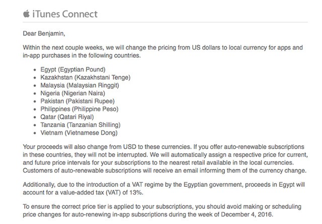 Apple chuyển giá ứng dụng trên App Store sang tiền Việt ảnh 1