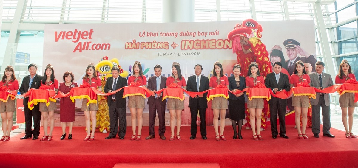 Vietjet khai trương đường bay Hải Phòng - Seoul ảnh 1