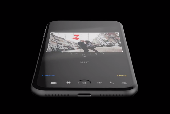 Mẫu iPhone 8 có Touch Bar như MacBook Pro 2016 ảnh 1