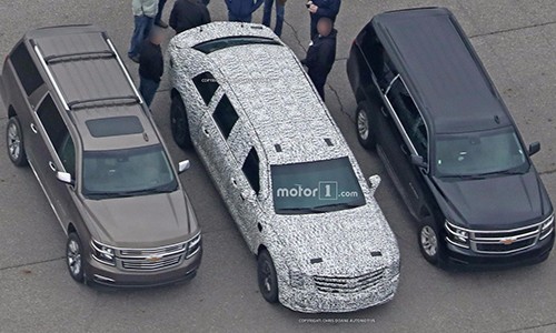 Limousine bọc thép của Tổng thống Donald Trump lộ diện ảnh 3