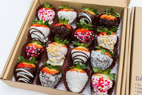 Hoa hồng 'ăn được' hút khách dịp 8/3 ảnh 1