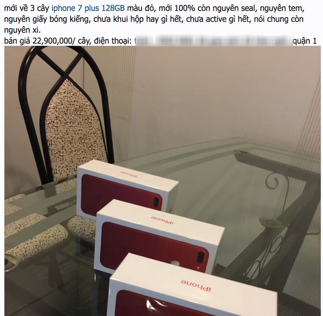 iPhone 7 Plus màu đỏ giảm sâu xuống dưới 23 triệu đồng ảnh 1
