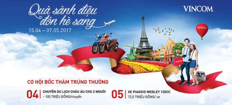 Đến Vincom nhận quà sành điệu đón hè sang ảnh 1