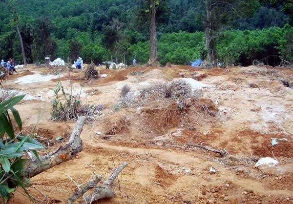 Vào hang mót vàng tại mỏ Bồng Miêu, mỗi ngày gom được 1 cây ảnh 3