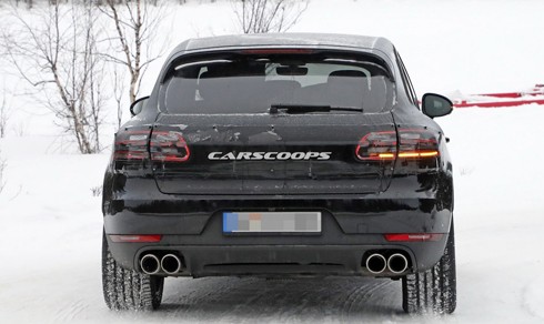 Porsche Macan 2019 lộ diện trên đường thử ảnh 4