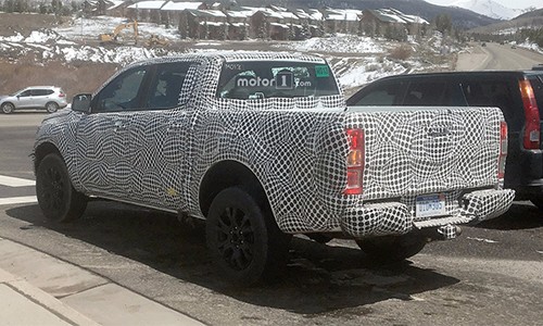 Ford Ranger thế hệ mới lộ diện trên đường thử ảnh 4