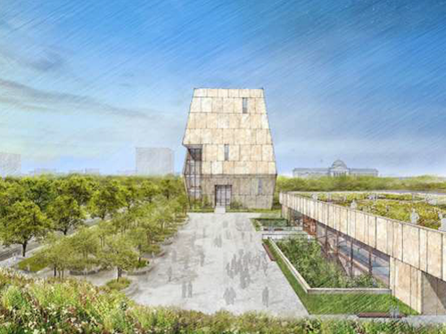 Ông Obama hé lộ thiết kế trung tâm tổng thống 500 triệu USD ảnh 1