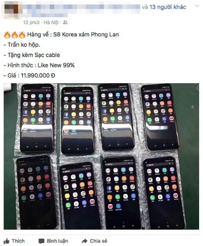 Loạn giá Galaxy S8 ở Việt Nam ảnh 1