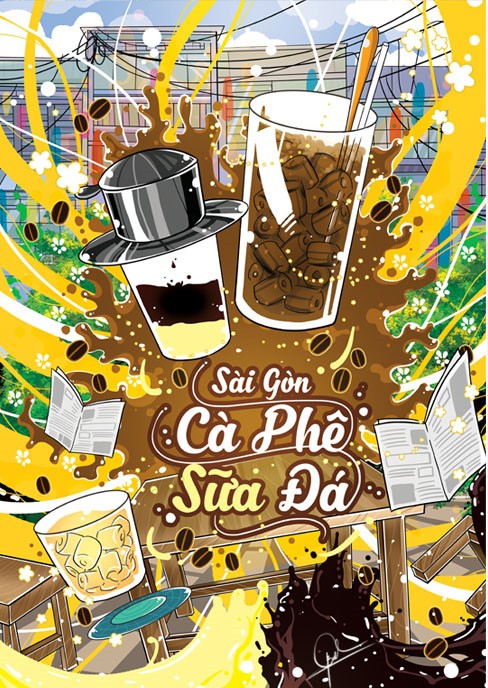 Ăn chơi Sài Gòn đúng điệu theo bộ ảnh chibi ảnh 3