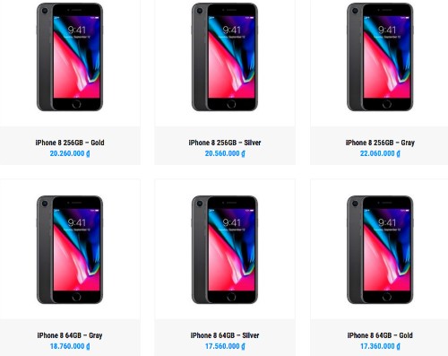 Giá iPhone 8 xách tay giảm tiếp hàng triệu đồng ảnh 1