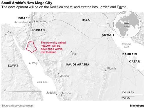 Saudi Arabia lên kế hoạch xây siêu đô thị 500 tỷ USD ảnh 1