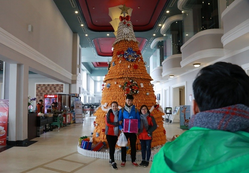 Du khách đổ xô tới “sống ảo” tại Lễ hội mùa Đông ở Fansipan Legend ảnh 4