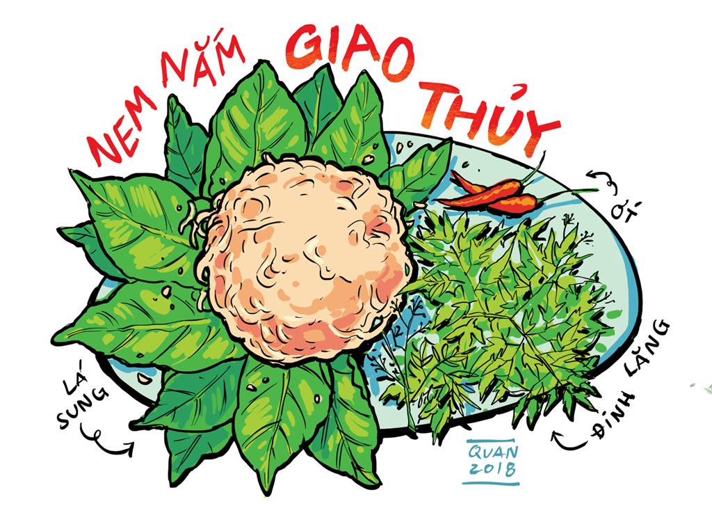 Ăn một miếng nem giữa phố cổ nhộn nhịp ảnh 2