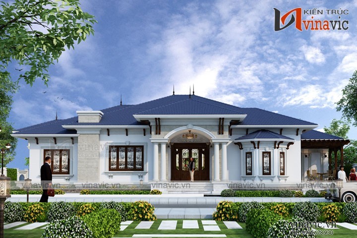 Biệt thự đẹp phá cách tối ưu công năng ảnh 1