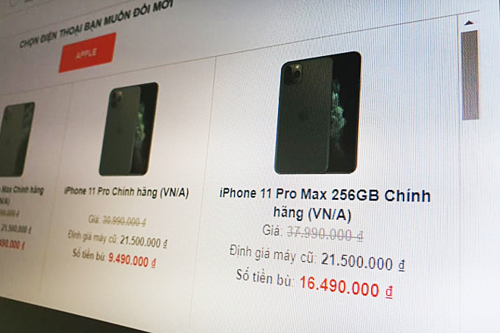 Dịch vụ đổi iPhone cũ lấy iPhone 11 nở rộ ảnh 1