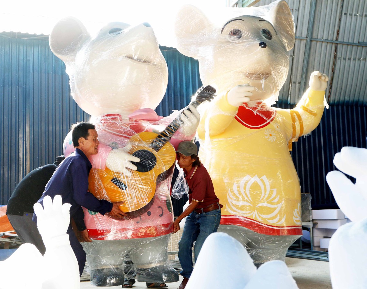 Gia đình chuột sẽ là tuyệt phẩm tạo hình linh vật của năm ảnh 3