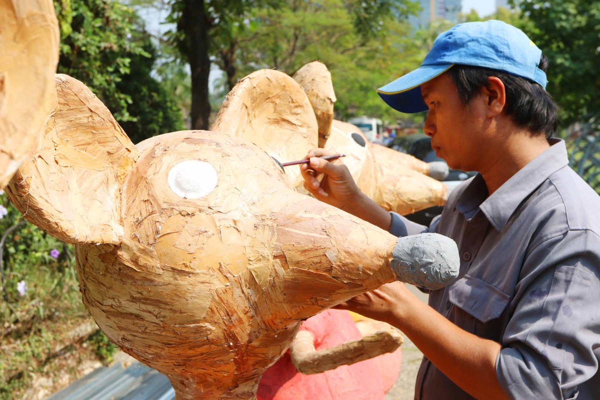 Gia đình chuột sẽ là tuyệt phẩm tạo hình linh vật của năm ảnh 2
