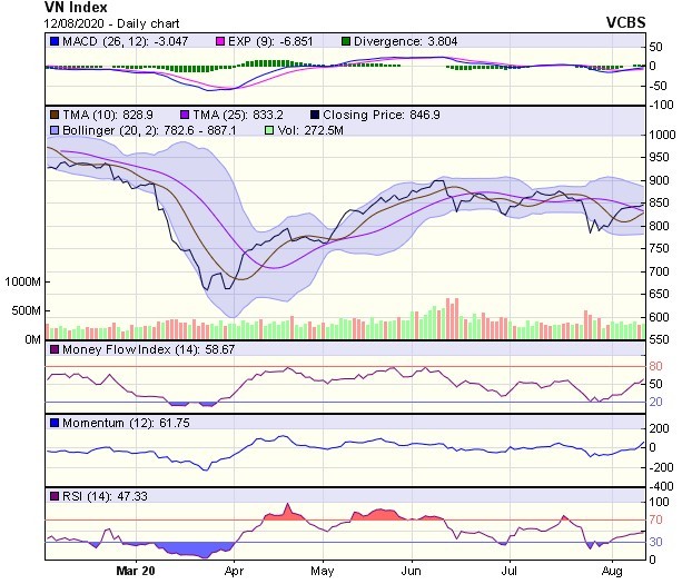 Góc nhìn kỹ thuật phiên giao dịch chứng khoán ngày 13/8: VN-Index được dự báo sẽ duy trì đà tăng ảnh 1