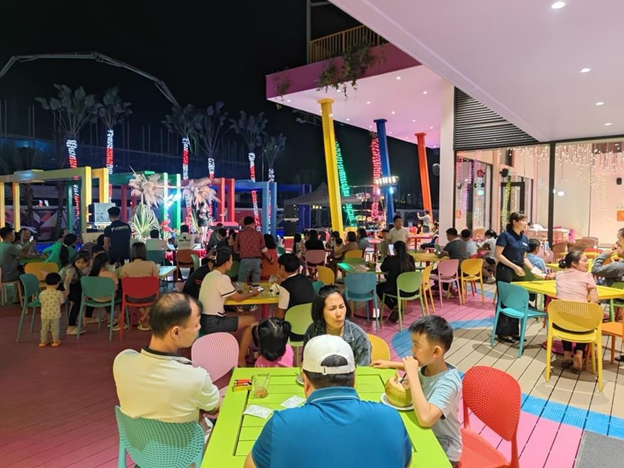 Điểm đến quen thuộc mỗi cuối tuần.