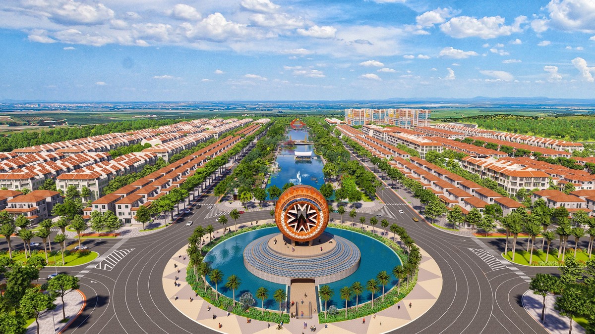 Sun Urban City sẽ thu hút cư dân và du khách nhờ loạt tiện ích nghỉ dưỡng, vui chơi giải trí đa dạng. Ảnh phối cảnh minh họa.