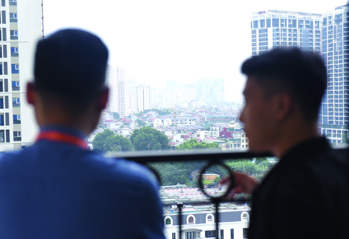 Khả năng sở hữu nhà ở vẫn nằm xa tầm với của đại bộ phận người dân thành thị. Ảnh: Dũng Minh.