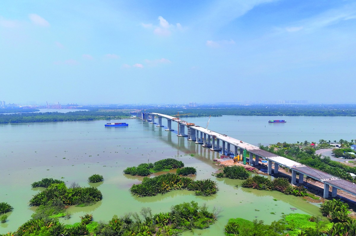 Cầu Nhơn Trạch nối TP.HCM và Đồng Nai chuẩn bị thông xe.