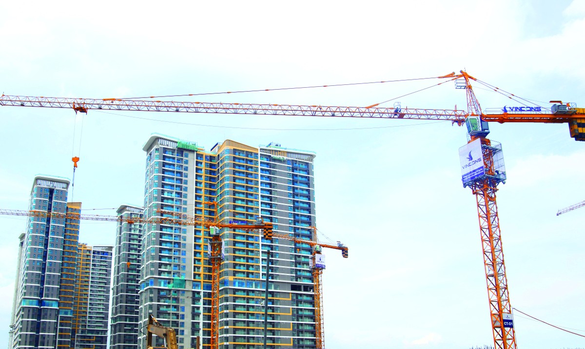 Nhiều dự án ở khu vực lân cận TP.HCM đang gấp rút triển khai để đón đầu thị trường. Ảnh: Lê Toàn.