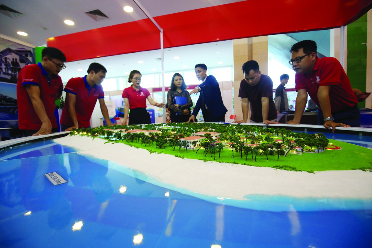 Doanh nghiệp bất động sản là một thành phần đặc biệt trong khối kinh tế tư nhân. Ảnh: Dũng Minh.